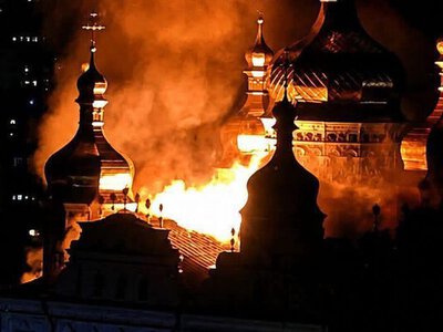 Армія рф атакувала Україну вночі: у Києві горіла Києво-Печерська Лавра, є загиблі та десятки поранених
