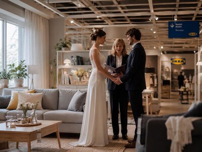 Закохані у Швеції зможуть укласти шлюб прямо в магазині IKEA