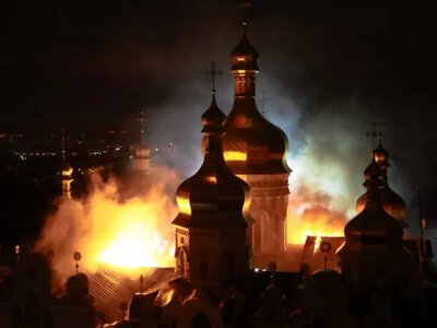 Масштабна нічна атака на Київ: єпископ Авраамій зробив заяву щодо постраждалої Києво-Печерської Лаври