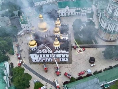 Кремлівський антихрист проти тисячолітньої віри: Києво-Печерську лавру повністю закрили через масштабну пожежу від удару РФ