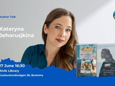 Катерина Єгорушкіна зустрінеться з читачами в Стокгольмі