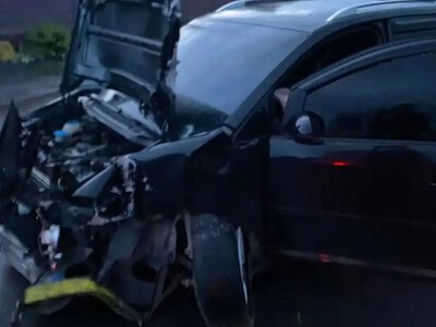 Патрульні затримали нетверезого водія після нічної ДТП на Рівненщині (ВІДЕО)