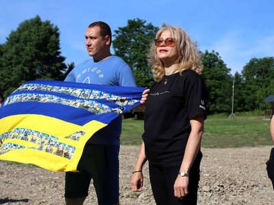 Півсотні ветеранів на Тернопільщині взяли участь у першому масовому сплаві Дністром