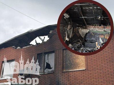 Вільнянськ після нічної атаки дрона згорів будинок: місцеві розповіли про пережите (фото, відео)