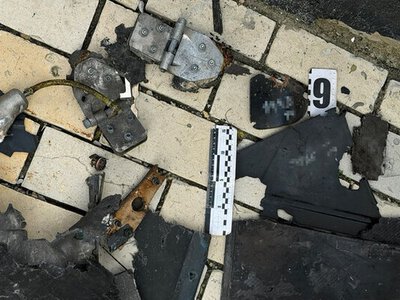СБУ спростувала російський фейк про Лавру і показала уламки дрона «Герань»
