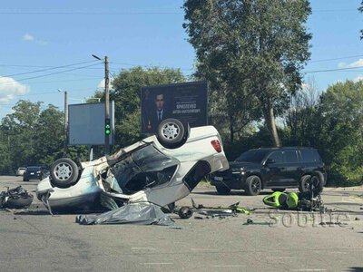 Смертельна ДТП у Кам’янському: після зіткнення з авто загинули двоє мотоциклістів