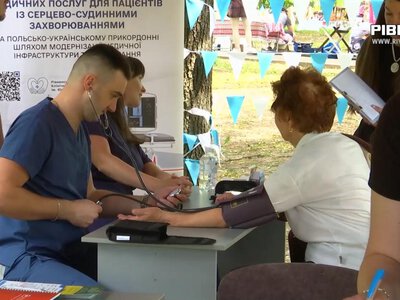 Медичний десант у Рівному: в парку Шевченка виявляли приховані хвороби (ВІДЕО)