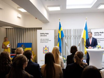 У Стокгольмі за підтримки уряду Швеції відкрився Центр єдності українців
