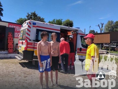 У Запоріжжі рятувальники витягли з Дніпра двох підлітків поблизу Байди