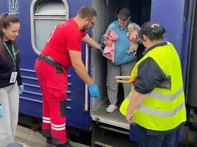Девятий з початку року: Рівненщина зустріла черговий евакуаційний потяг із Донеччини