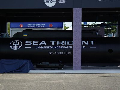 В Україні розробили важкий підводний дрон Sea Trident для знищення стратегічних цілей (ФОТО)