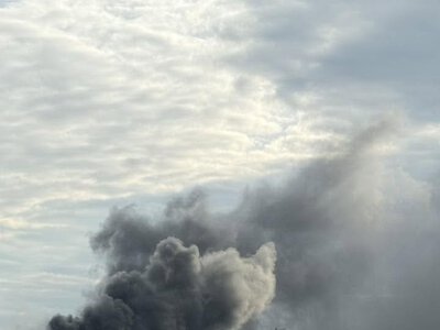 У промзоні Тернополя на вулиці Текстильній палав виробничий цех, є госпіталізований