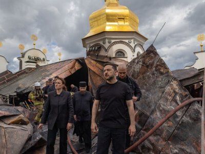 Швейцарія допоможе відновити Києво-Печерську лавру після атаки рф – Зеленський