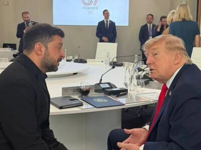 Зеленський і Трамп зустрілися на саміті G7 у Франції: про що говорили