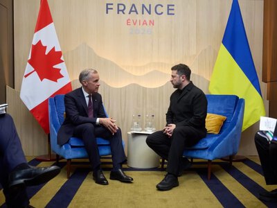 Президент зустрівся з прем’єром Канади та подякував за новий пакет санкцій