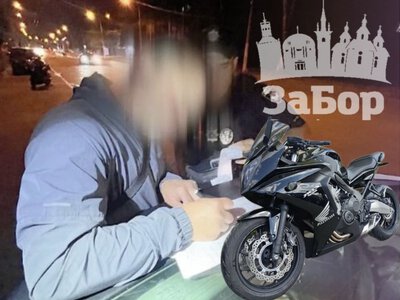 Резонансна погоня: у Запоріжжі поліцейські ганялись за мотоциклістом по центральному проспекту (відео)