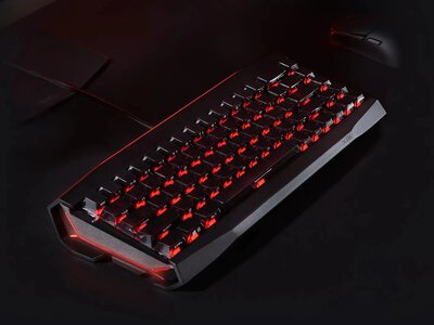 MSI представила кутову алюмінієву клавіатуру X68K