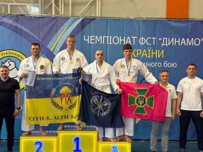 Рівненський нацгвардієць здобув золото на чемпіонаті «Динамо» з рукопашного бою