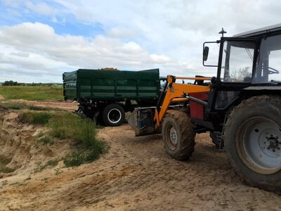 На Миколаївщині виявили незаконний кар’єр – порушника оштрафували, а весь добутий пісок зобов’язали повернути назад