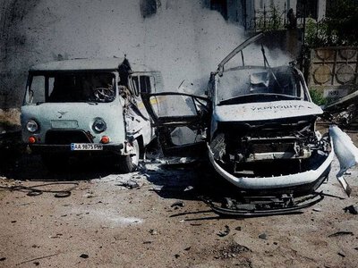 Російські війська атакували три автівки Укрпошти: поранено водія