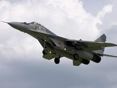 У Хмельницькій області впав військовий літак - ЗМІ