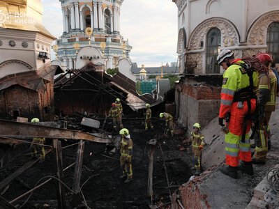 Названо збитки від російської атаки на Лавру
