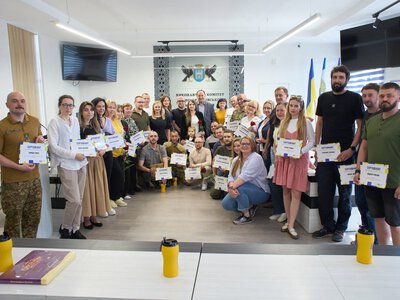 У громаді відзначили переможців «Бюджету участі» в категорії «Допомога ЗСУ»