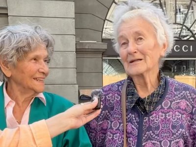 Гордість нації: українців підкорили дві літні киянки, які розповіли про розмір пенсії (відео) (Відео)