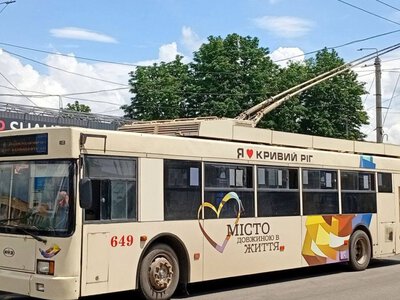 Тролейбус №6 курсуватиме за зміненим розкладом: свіжі новини про рух транспорту у Кривому Розі