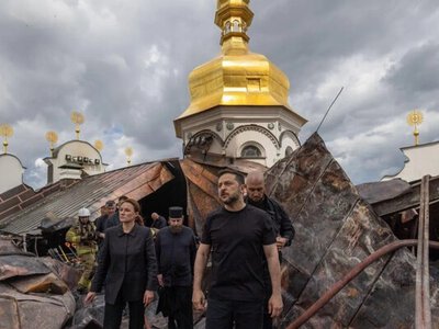 Швейцарія допоможе відновити Києво-Печерську лавру після російського удару