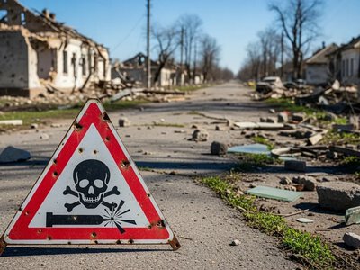 Міни та снаряди: безпечні лише асфальтовані дороги на Херсонщині