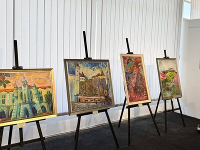 У Мукачеві відкрили виставку робіт пленеру «Мукачівська весна – 2026» (ФОТО)