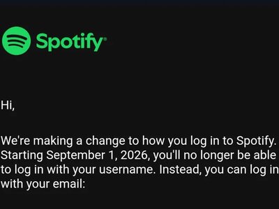Spotify скасовує традиційний вхід за нікнеймами
