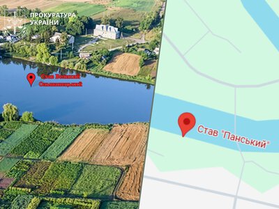 Прокуратура судиться за 72 га земель водного фонду на Жашківщині, які перебувають у комунальній власності