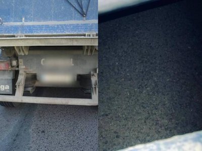 У Сарнах патрульні зупинили Volvo з 30 тоннами вантажу без документів
