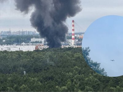 Лунають вибухи та спалахнули пожежі: Москву й Московську область масовано атакують БпЛА