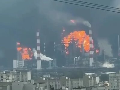 Зеленський підтвердив повторне ураження Московського НПЗ
