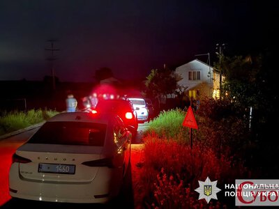 У передмісті Житомира поліцейські затримали чоловіка, який підпалив мотоцикл і ледь не спалив будинок