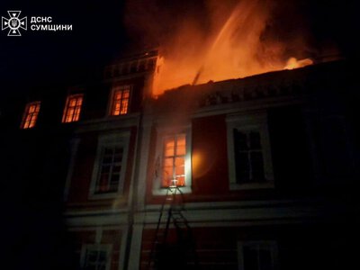 Ворожий удар пошкодив історичний корпус педагогічного університету в Глухові