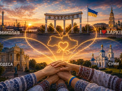 «Обізвався і Херсон: тяжко-важко, знову дрон»: українські міста влаштували зворушливу перекличку в Тредсі