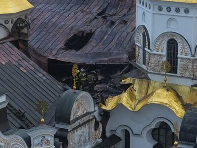  Зі 140 ченців УПЦ МП рятувати святиню під час пожежі вийшло тільки п’ятеро, - намісник лаври 