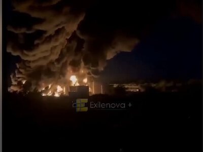 Дрони вдарили по нафтобазі в Гуково: пожежа та жертви