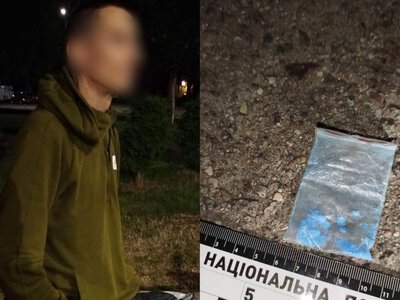 У Рівному ТОРівці виявили у велосипедиста речовину, схожу на наркотичну