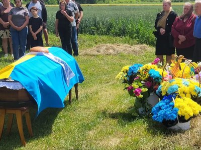 Бог його повернув: в Українці похоронили Михайла Панасюка, який мав статус зниклого безвісти