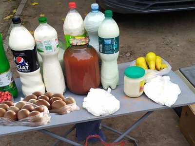 Продукты со стихийных рынков могут быть испорченными и вызвать диарею