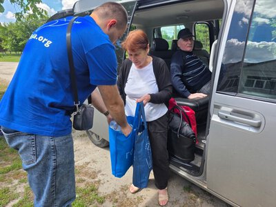 З Ображіївки до Полтави: «Проліска» продовжує евакуацію жителів Сумщини