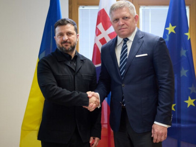 Зеленський зустрівся із Фіцо: говорили про євроінтеграцію
