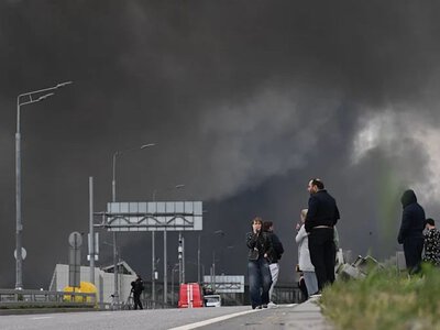 Вибух на Московському НПЗ стався після влучання російської ракети ППО