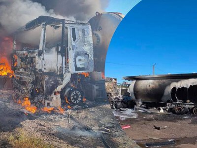 Спалахнули бензовози, є жертва: Росія атакувала стоянку вантажівок на Півдні Одещини