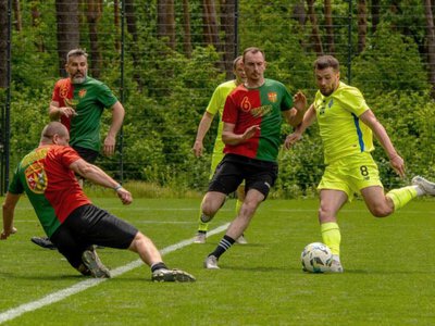 Футбольний матч серед захисники: бердичівські воїни довели, що сильні в усьому